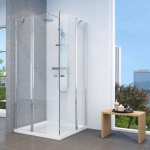 מקלחון מרטין קבוע ו 2 דלתות IN&OUT